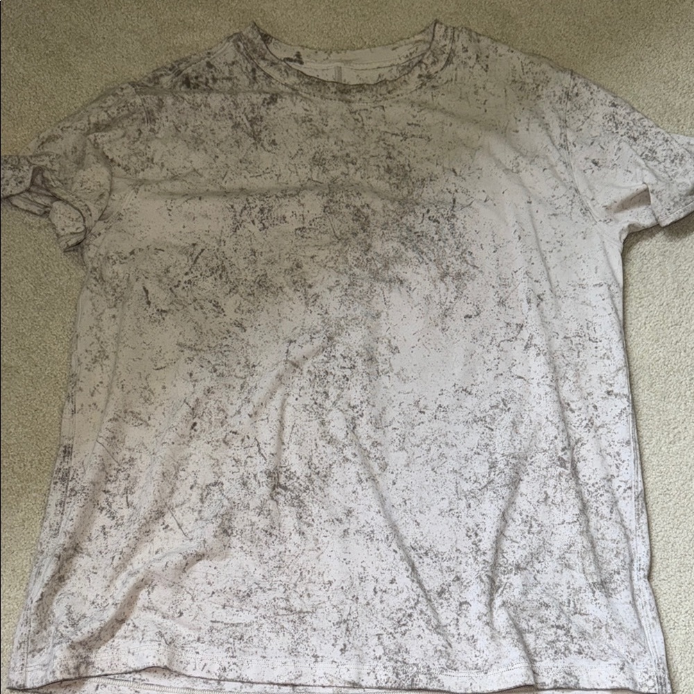 Lululemon marble Pattern T-Shirt
